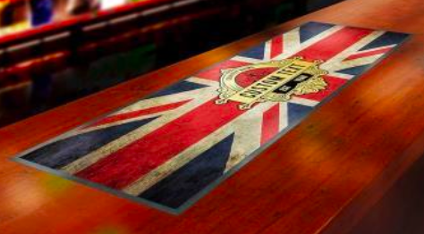 Tapete Publicitario para BAR con base de hule